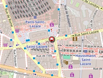 Carte de Hédiard à Paris