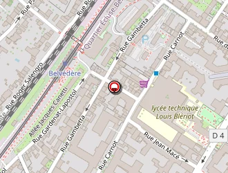 Carte de Mennecier Catherine à Suresnes