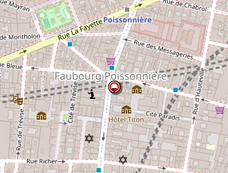 Carte de Saim Pressing à Paris