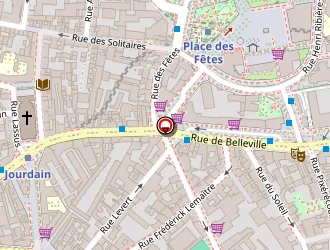 Carte de Blue Okapi à Paris