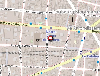 Carte de Espacity à Paris