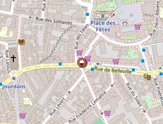 Carte de Foyer Melingue à Paris