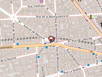 Carte de Creassure à Paris