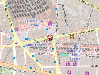 Carte de Gucci à Paris