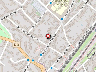 Carte de Bennis Souad à Suresnes