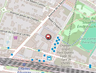 Carte de Mantoux Béatrice à Chelles