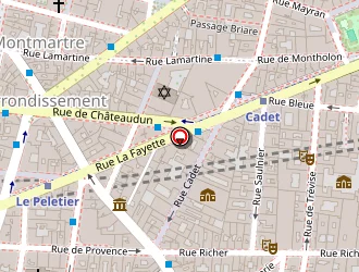 Carte de Greenpizz à Paris