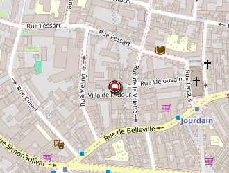 Carte de Ideco Paris à Paris