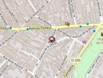 Carte de Expertens à Bagnolet