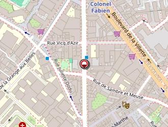 Carte de Quick Drive à Paris