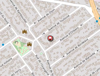 Carte de Faurant Eric à Gagny