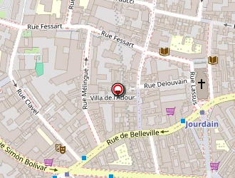 Carte de Les Gueules De Lou à Paris