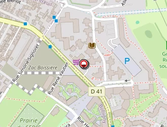 Carte de Boughaleb Léa à Rosny-sous-bois