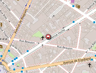 Carte de Cabinet Villette à Paris