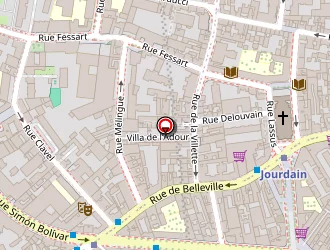 Carte de Maraton Stéphane à Paris