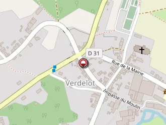 Carte de Fleury Branddon Pierre Marc à Verdelot