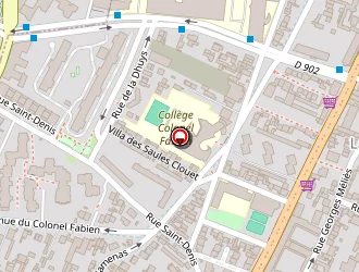 Carte de Epch à Montreuil