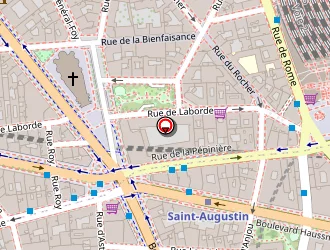 Carte de Européenne Bars Restaurants à Paris