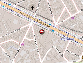 Carte de Cordonnerie Duret à Paris