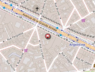 Carte de Atelier Foch à Paris