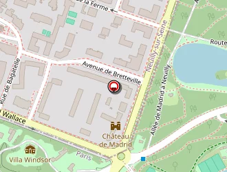 Carte de Avalos Hector à Neuilly-sur-seine