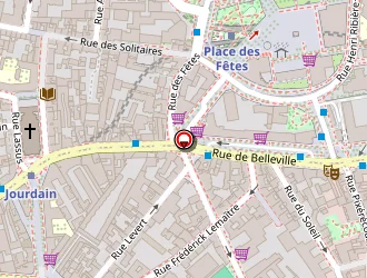 Carte de Vaux Bâtiment à Paris