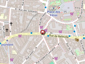 Carte de Damijo à Paris