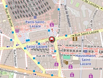 Carte de Effigest Formation à Paris