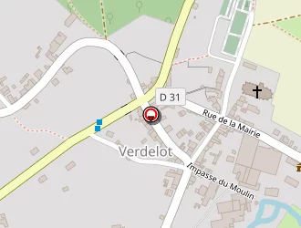 Carte de Moulins Bourgeois à Verdelot