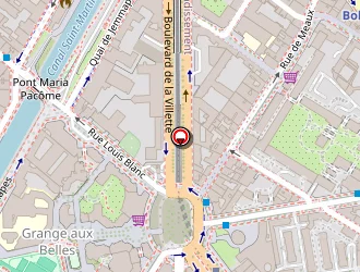 Carte de Paillerfreres à Paris