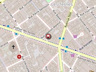 Carte de Besos Estelle à Paris