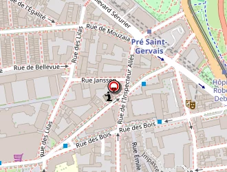 Carte de Fusion à Paris