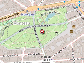 Carte de Créa Monceau à Paris
