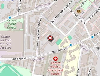 Carte de Guy L'eclair à Bagnolet