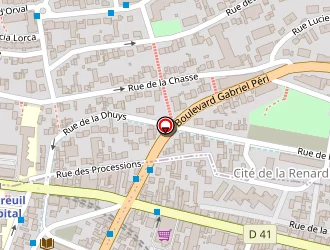 Carte de Numericable à Montreuil