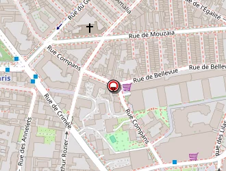 Carte de Paris-art à Paris