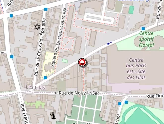 Carte de Oceidia à Bagnolet