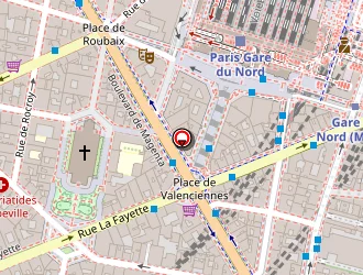 Carte de Abi'stores à Paris