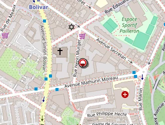 Carte de Speed'zza à Paris