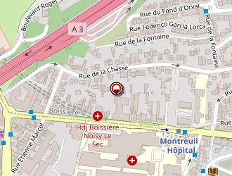 Carte de P.m.i. à Montreuil