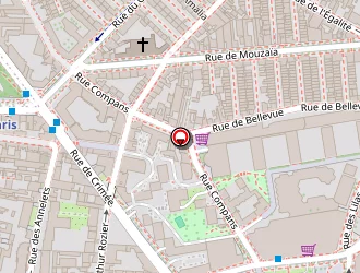 Carte de Vidéo-fêtes à Paris