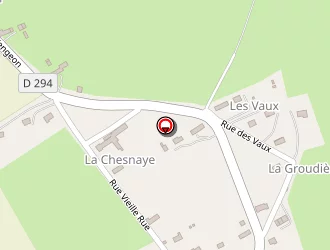 Carte de Cahu Romain à Presles