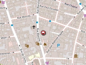 Carte de Kelly Services à Paris