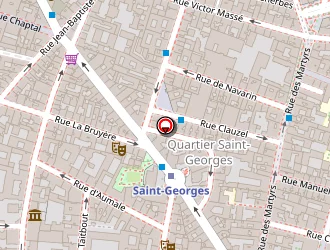 Carte de La Poste à Paris