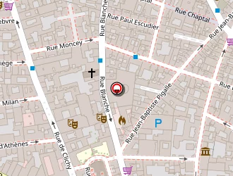 Carte de Editions Casterman à Paris