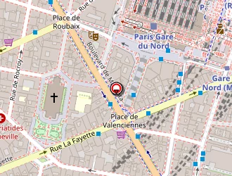 Carte de Roche Nicolas à Paris