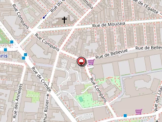 Carte de Tchip Coiffure à Paris