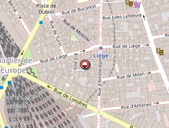 Carte de Hôtel Elysée Haussmann à Paris