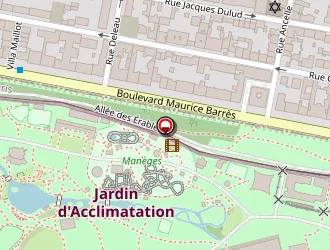 Carte de La Grande Verrière à Paris