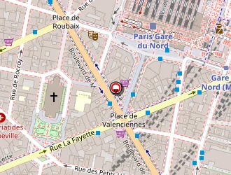 Carte de Klera à Paris